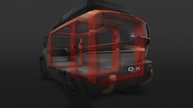 Это Delica следующего поколения? Представлен концепт минивэна-кроссовера Mitsubishi D:X